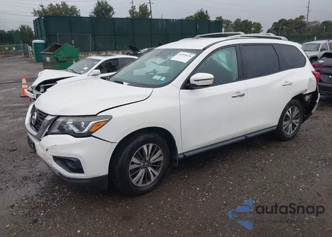 2017 Nissan Pathfinder S z USA, uszkodzony, nr VIN 5N1DR2MN5HC637058